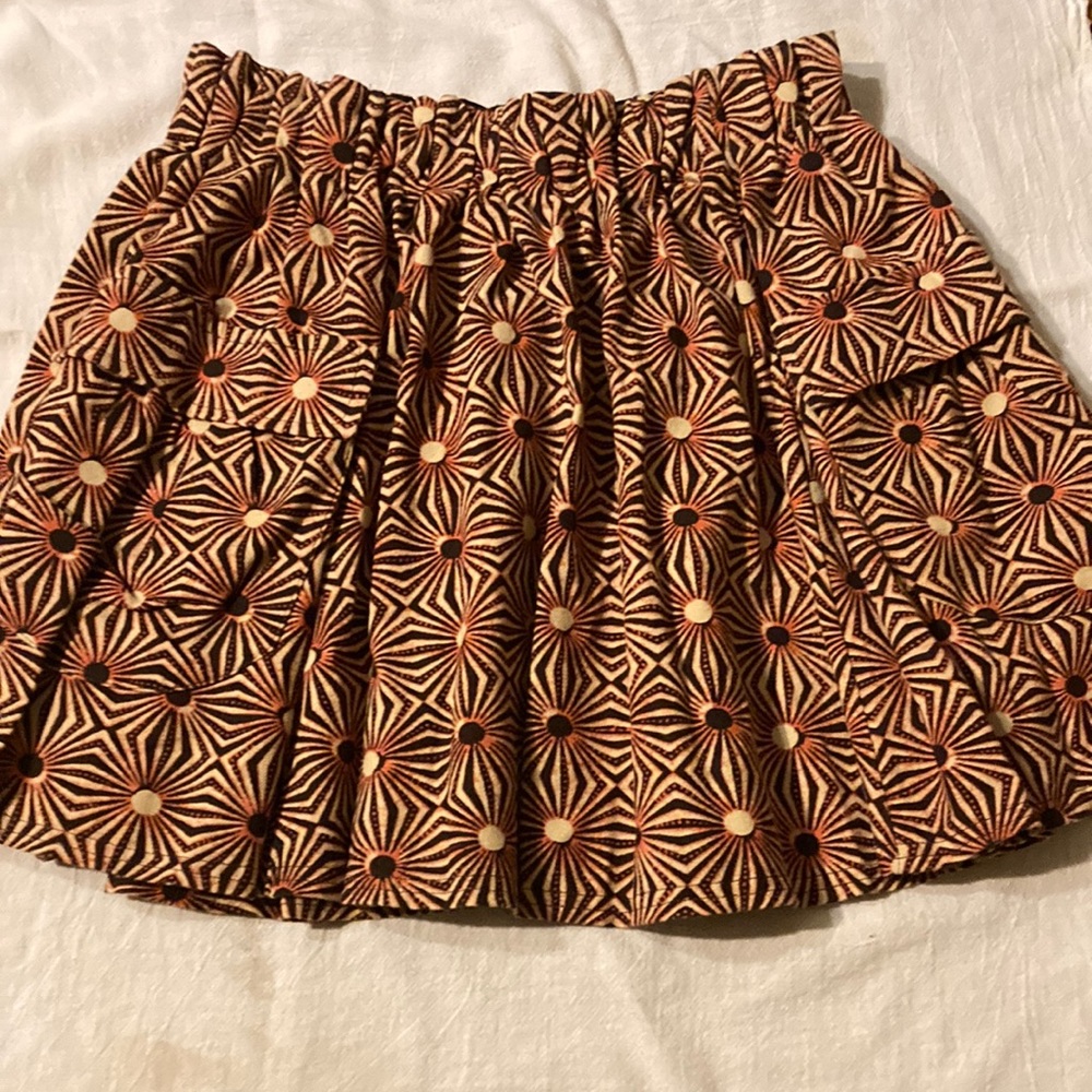 Free People patterned skirt in S